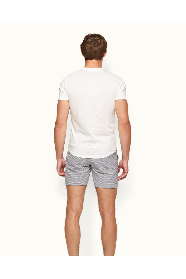 Ob T Mercerised Tailored Fit Crew Neck Cotton T-Shirt, Alternate, color, WHITE