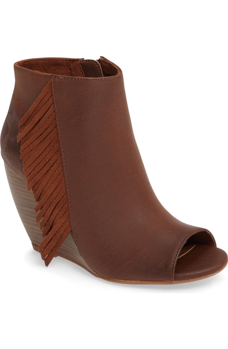 Ariat Unbridled Jaycee Fringe Bootie, Main, color,