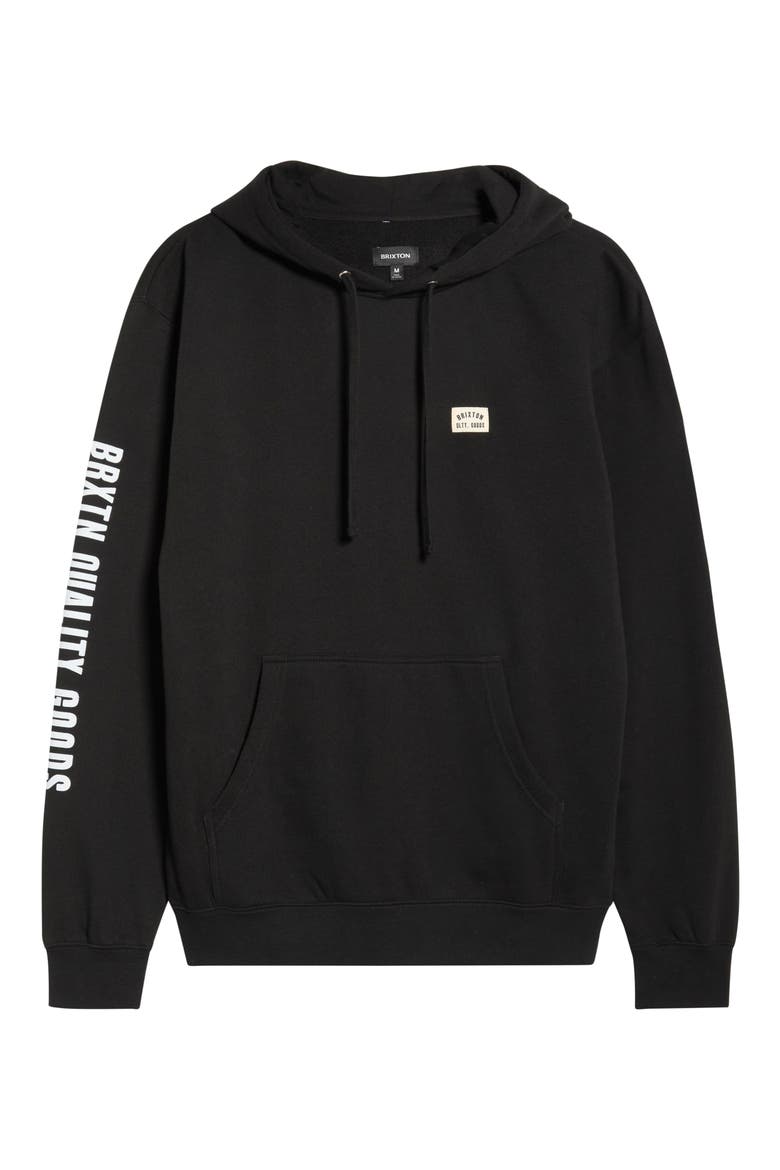 Woodburn Grpahic Hoodie, Alternate, color, BLACK