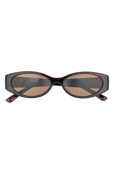 53mm Oval Sunglasses
