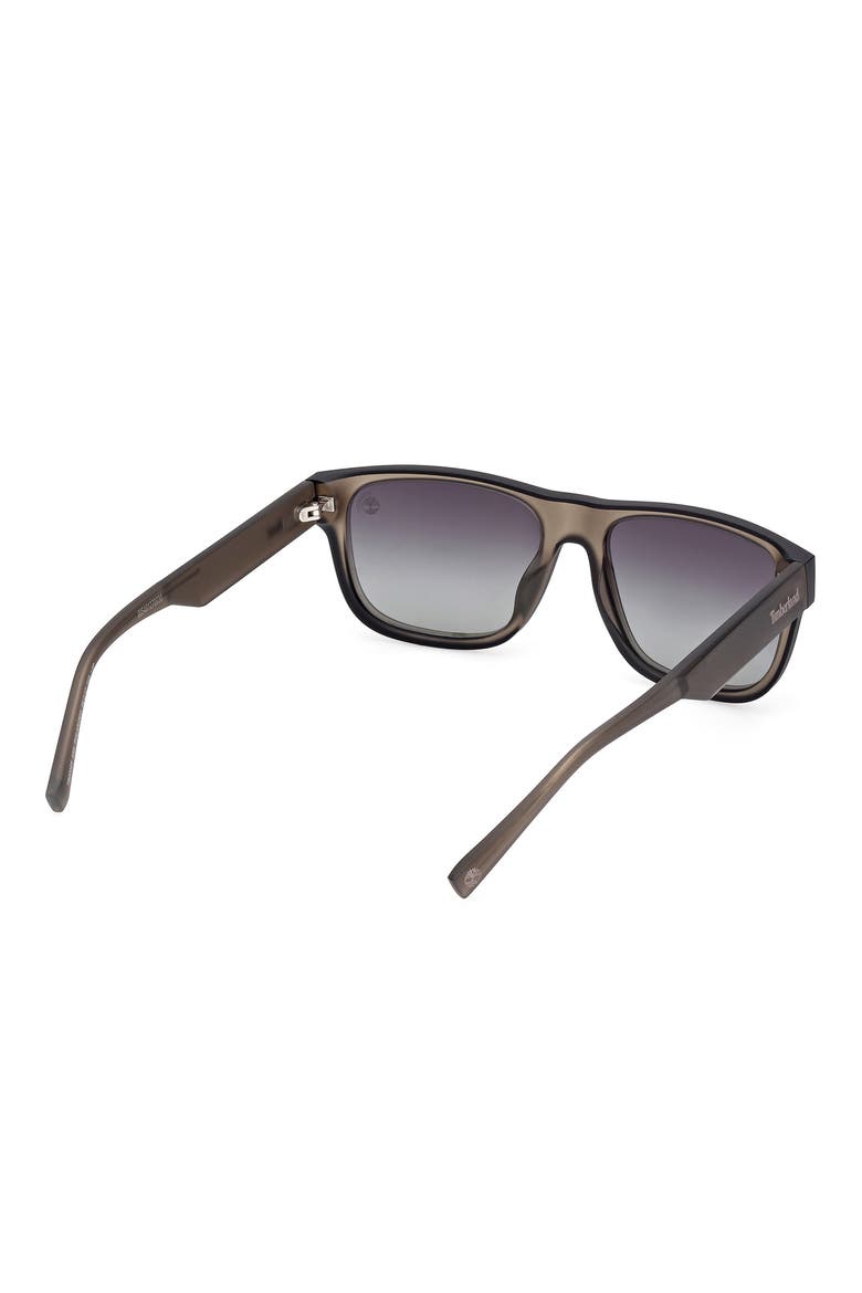 56mm Sunglasses, Alternate, color, LIGHT BROWN / SMOKE