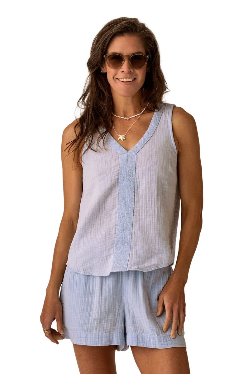 Carve Designs Kayla Gauze Tank, Alternate, color, Kentucky