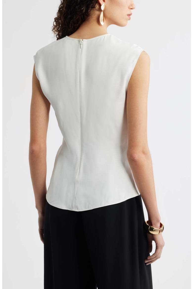 Side Twist Top, Alternate, color, IVORY TOFU
