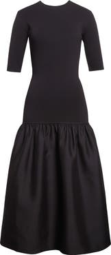 TOTEME Twinflower Flounce Sweater Dress