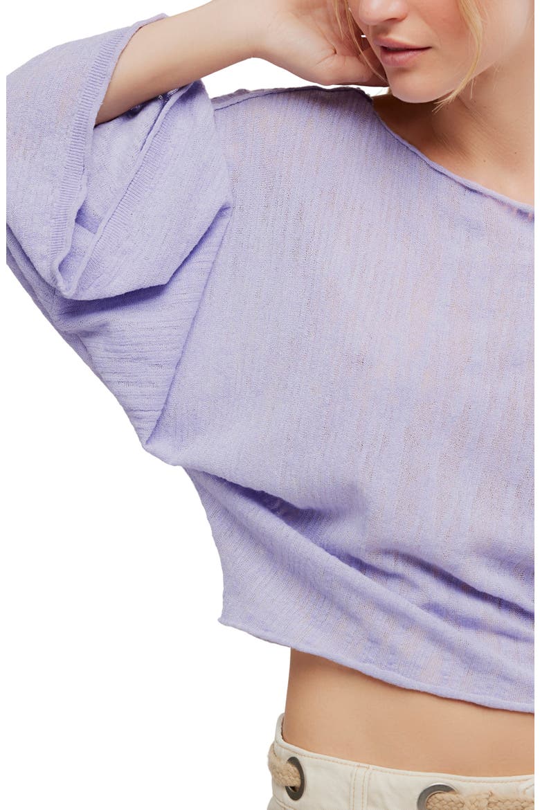Amber Breeze Linen Blend Sweater, Alternate, color, VIOLET TUNE