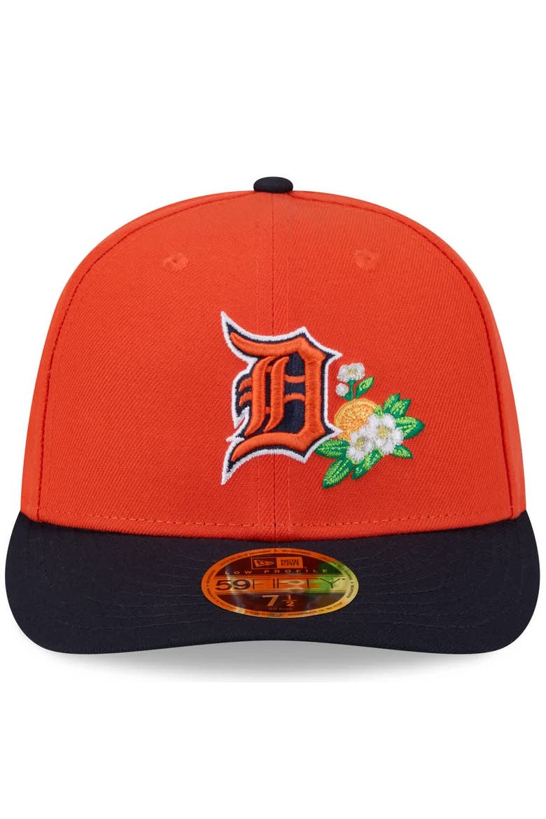 Men's New Era  Orange/Navy Detroit Tigers 2026 Spring Training Low Profile 59FIFTY Fitted Hat, Alternate, color, Orange