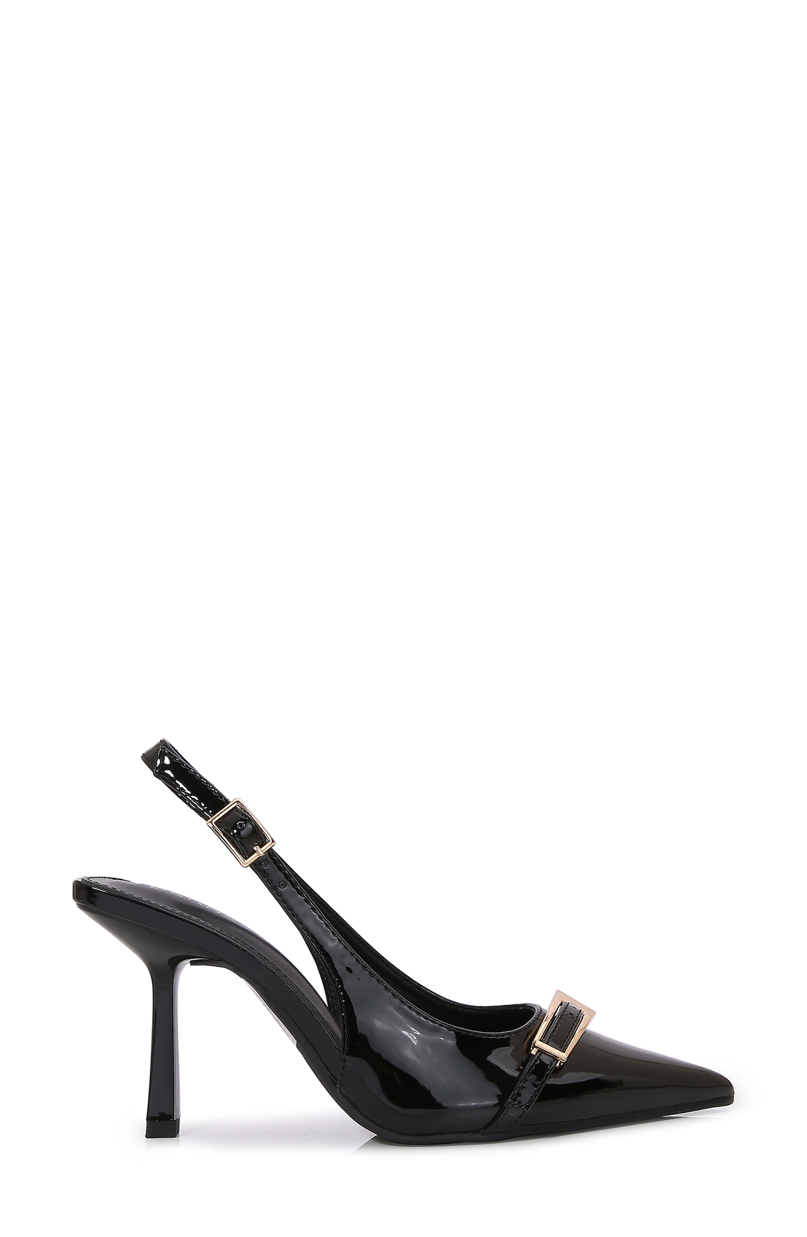 BERNESS Coraline Pointed Toe Slingback Pump, Alternate, color, Black