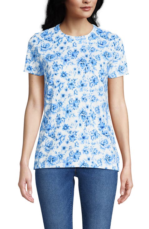 Relaxed Supima Cotton Crew Neck T-Shirt