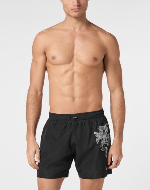 Beachwear Short Trousers Dragon Men