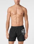 PHILIPP PLEIN Beachwear Short Trousers Dragon Men