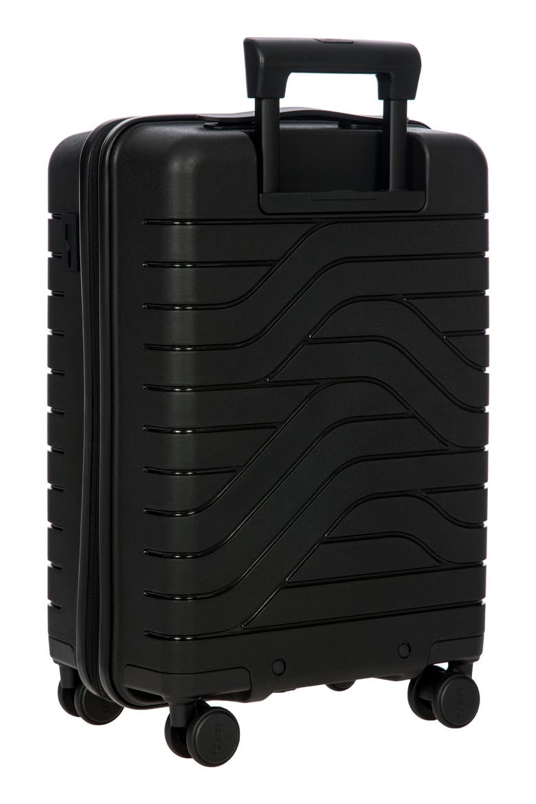 B|Y Ulisse 21 Expandable 21-Inch Spinner Carry-On, Alternate, color, BLACK