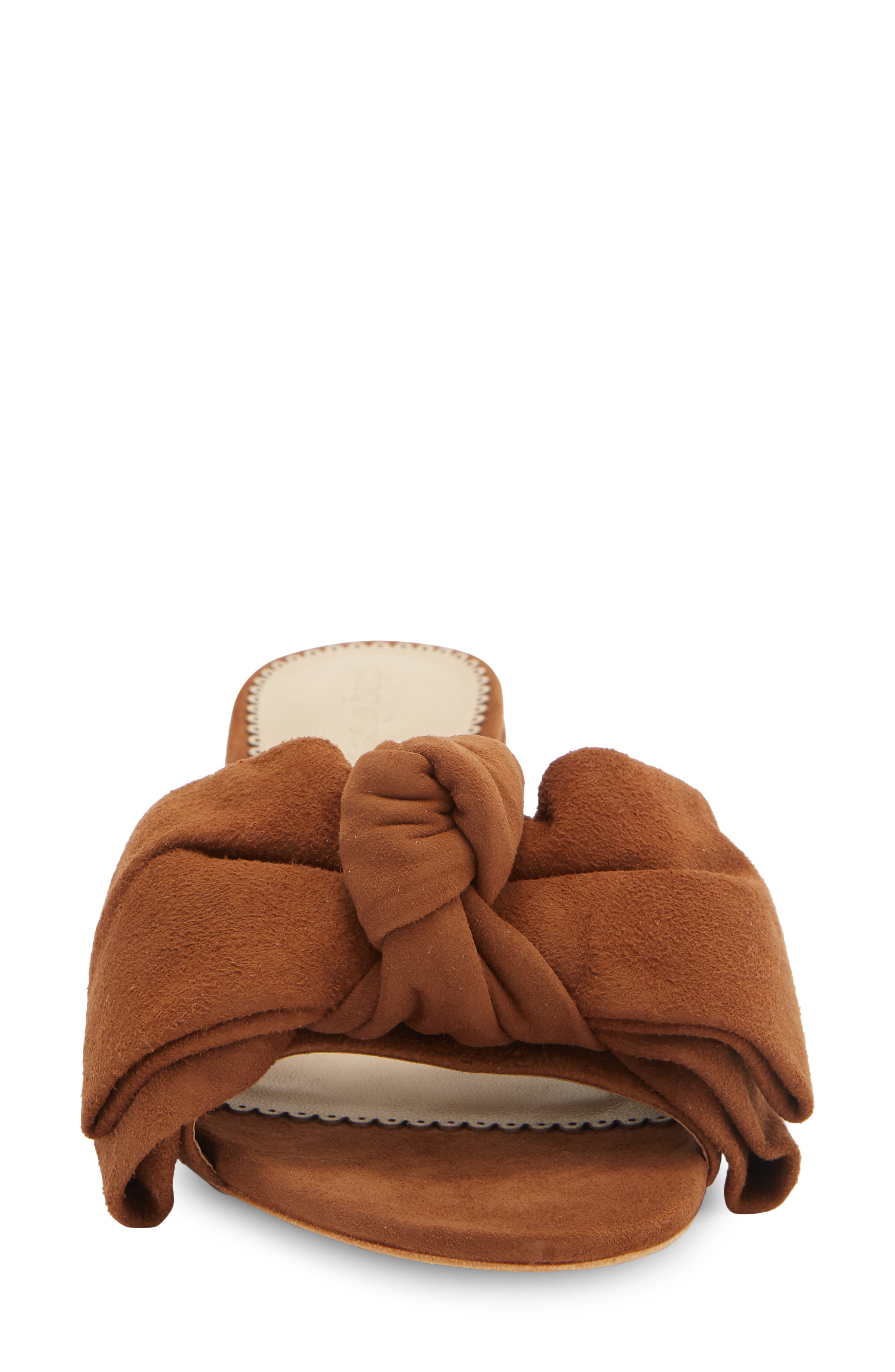 Faith Suede Slide Sandal, Alternate, color, TOFFEE