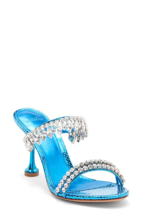 Crystal Fringe Sandal (Women)