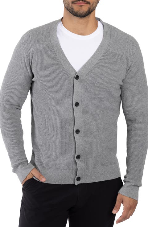 V-Neck Sweater Cardigan