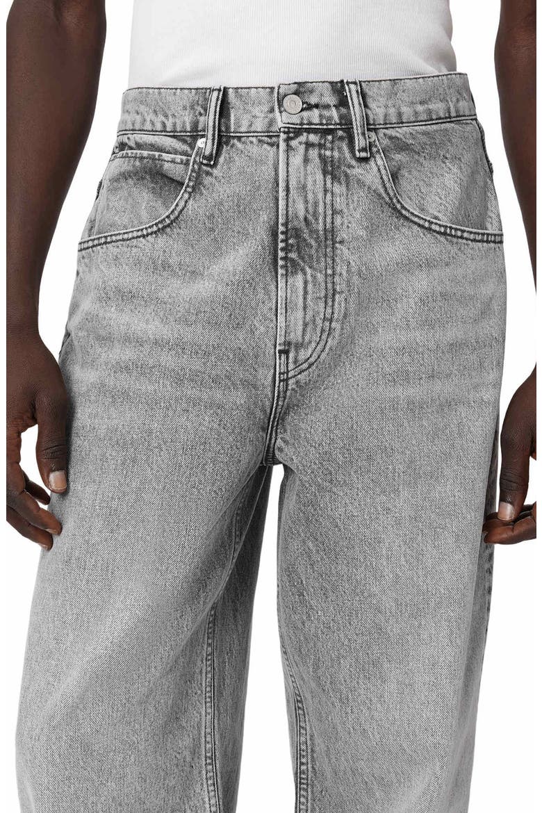 Rivet Sloch Straight Leg Jeans, Alternate, color, WASHED GREY