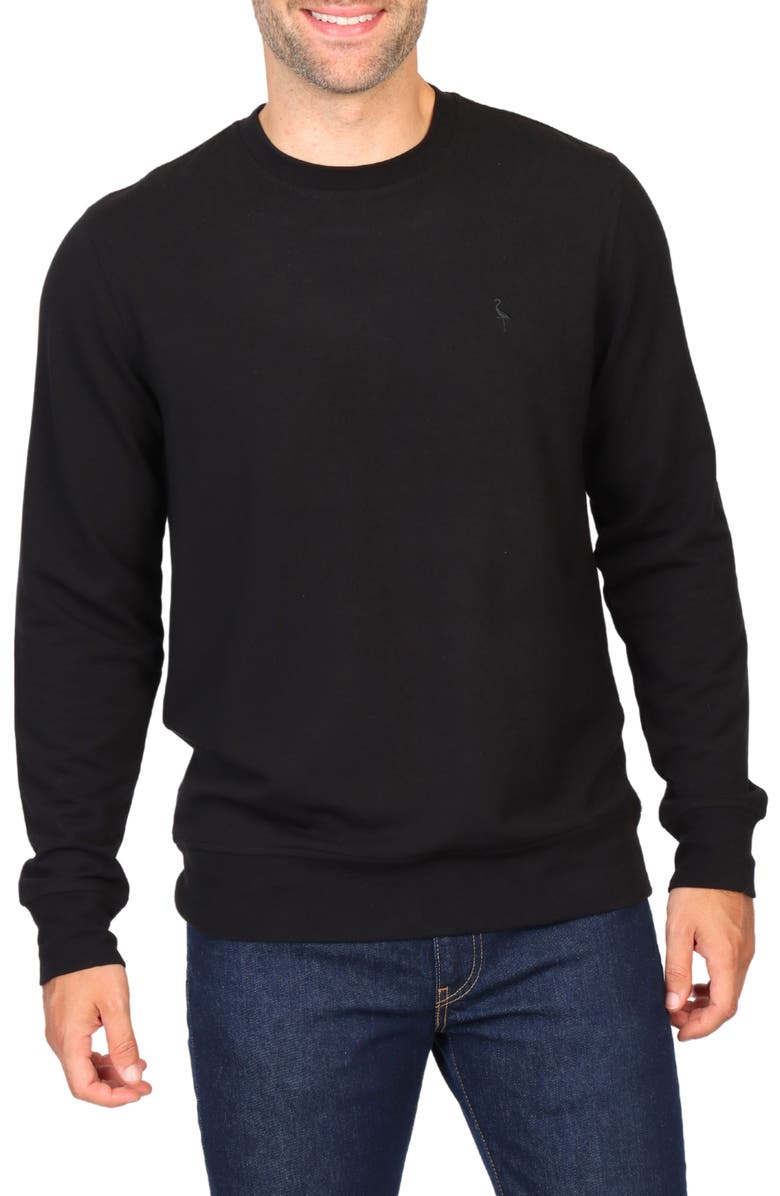 TailorByrd Sueded Fleece Crewneck Pullover, Main, color, 