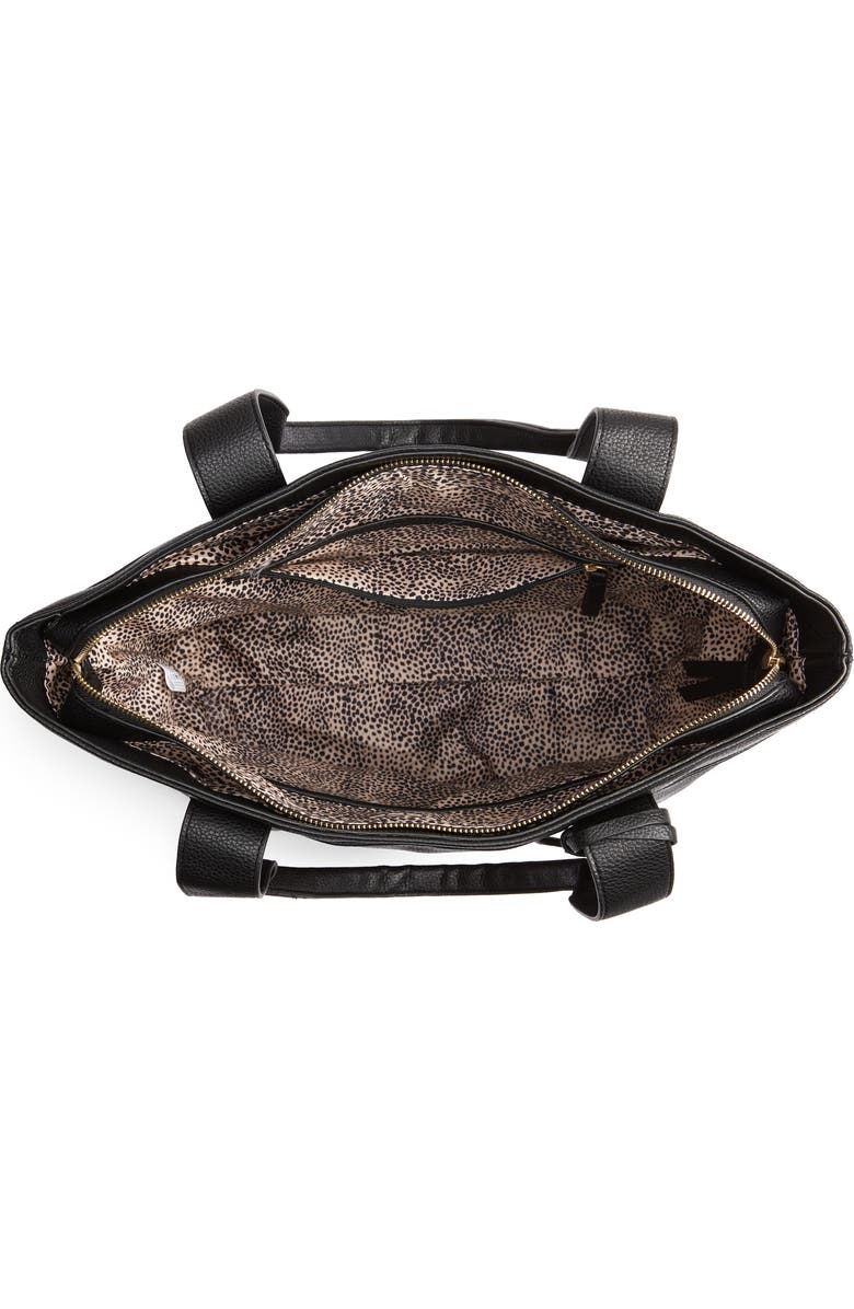 Sole Society Kwaye Faux Leather Tote, Alternate, color,