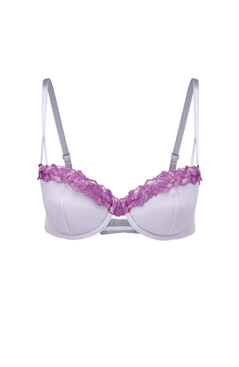 Adore Me Eva Push Up Balconette Bra, Alternate, color, Medium Purple