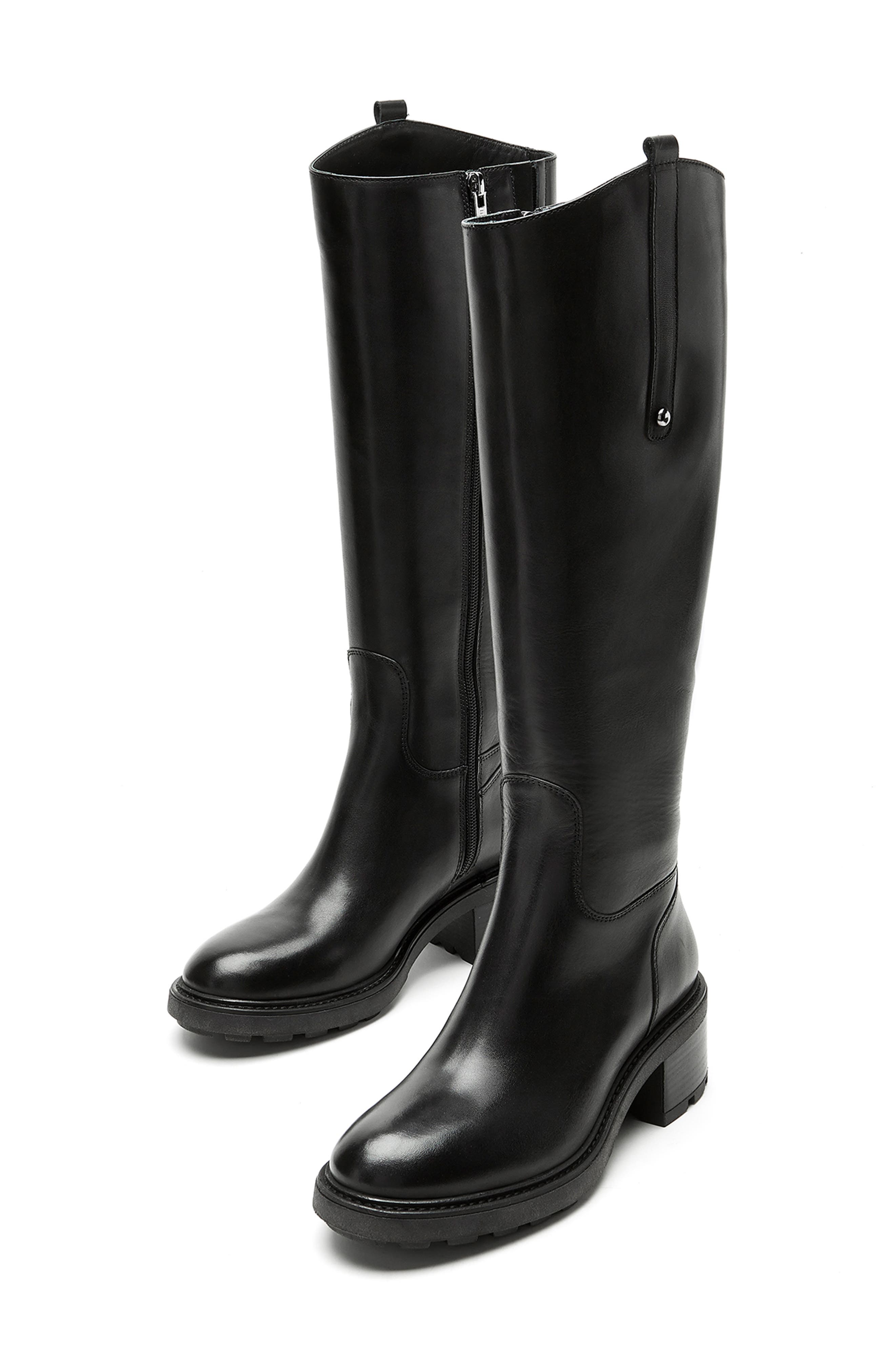La Canadienne Atley Tall Boot, Alternate, color, Black