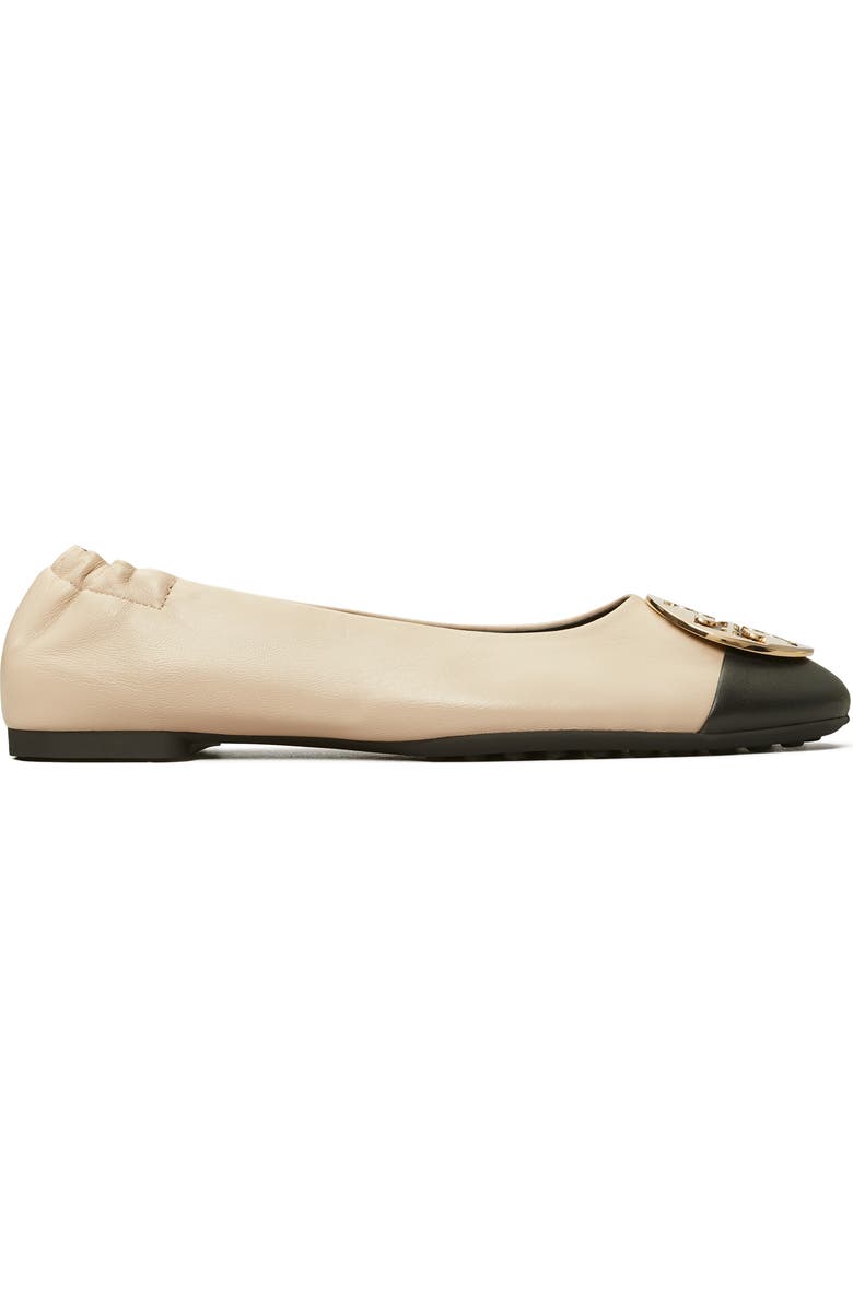 Tory Burch Claire Cap Toe Ballet Flat, Alternate, color,