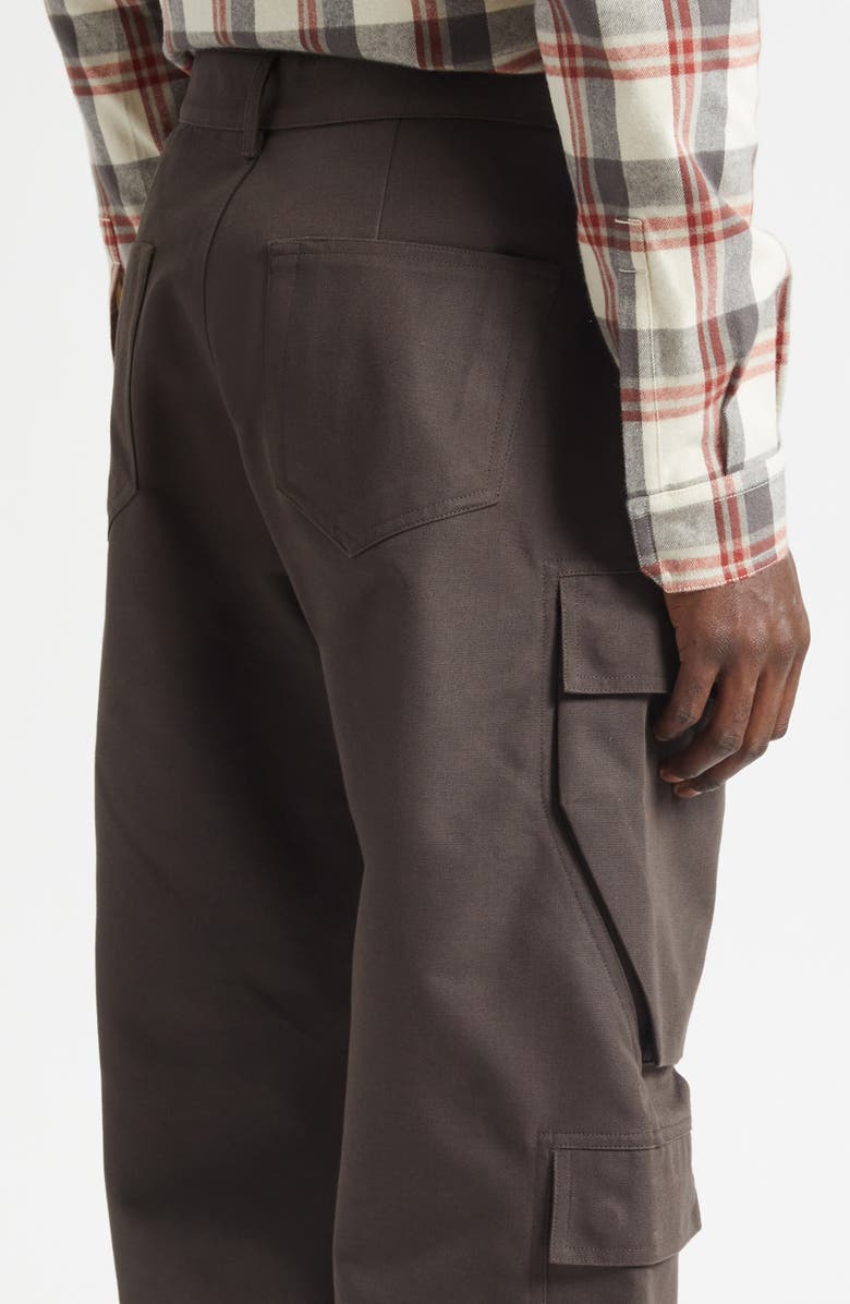 Rick Owens Geth Cotton & Nylon Cargo Pants, Alternate, color, Dark Dust