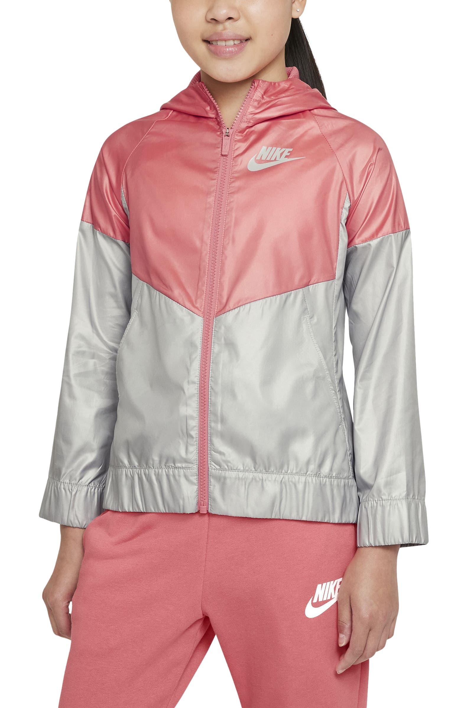 Nike Sportswear Kids' Windrunner Water Repellent Hooded Jacket | Nordstrom