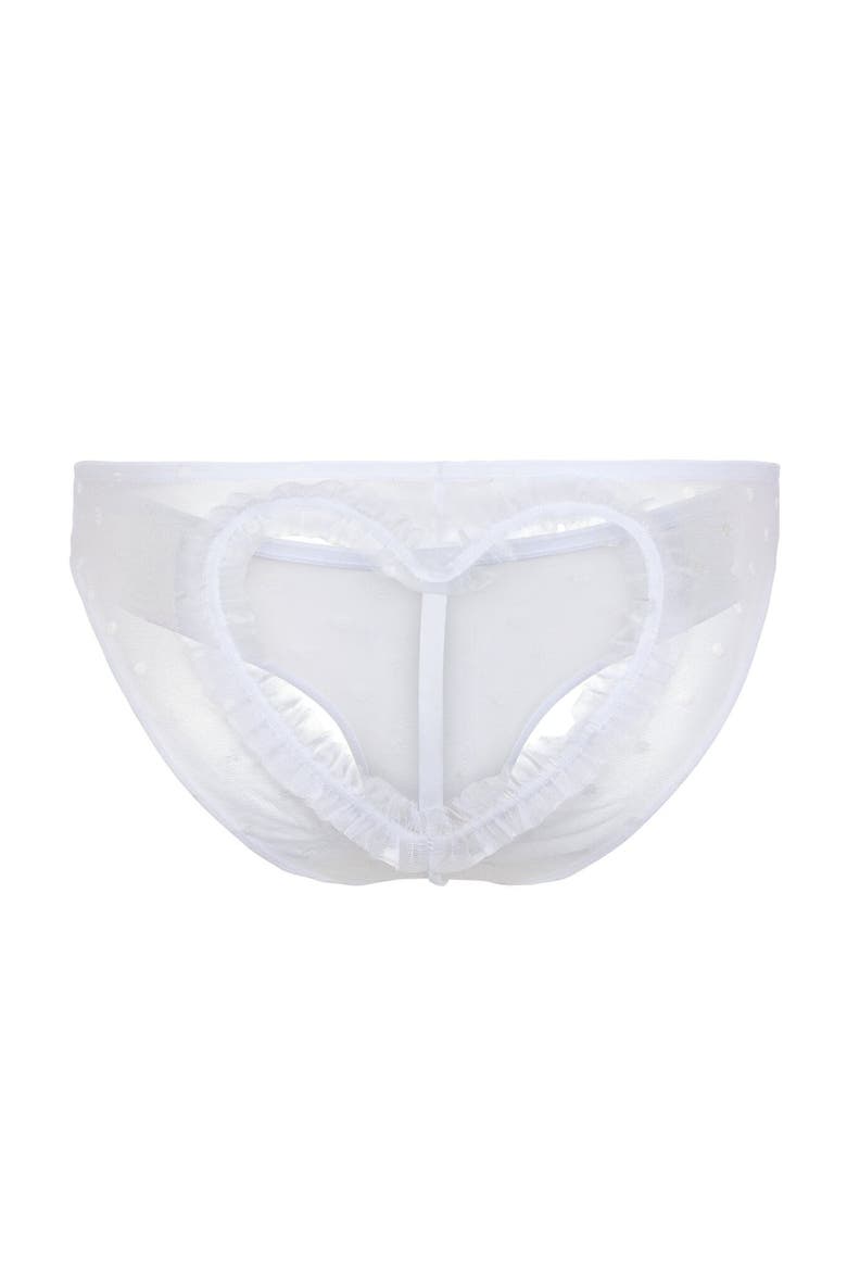 Kalila Bikini Panties, Alternate, color, White