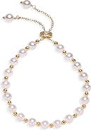 EYE CANDY LOS ANGELES Evangeline Freshwater Pearl & Bead Bracelet