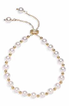 Evangeline Freshwater Pearl & Bead Bracelet