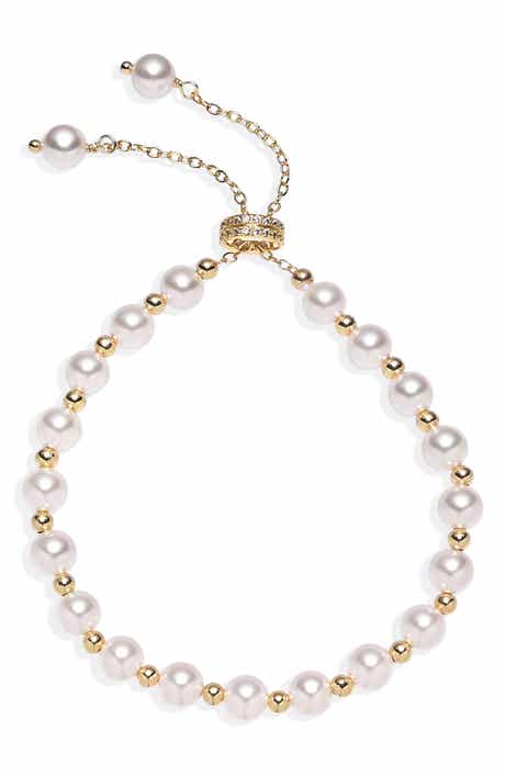 Evangeline Freshwater Pearl & Bead Bracelet