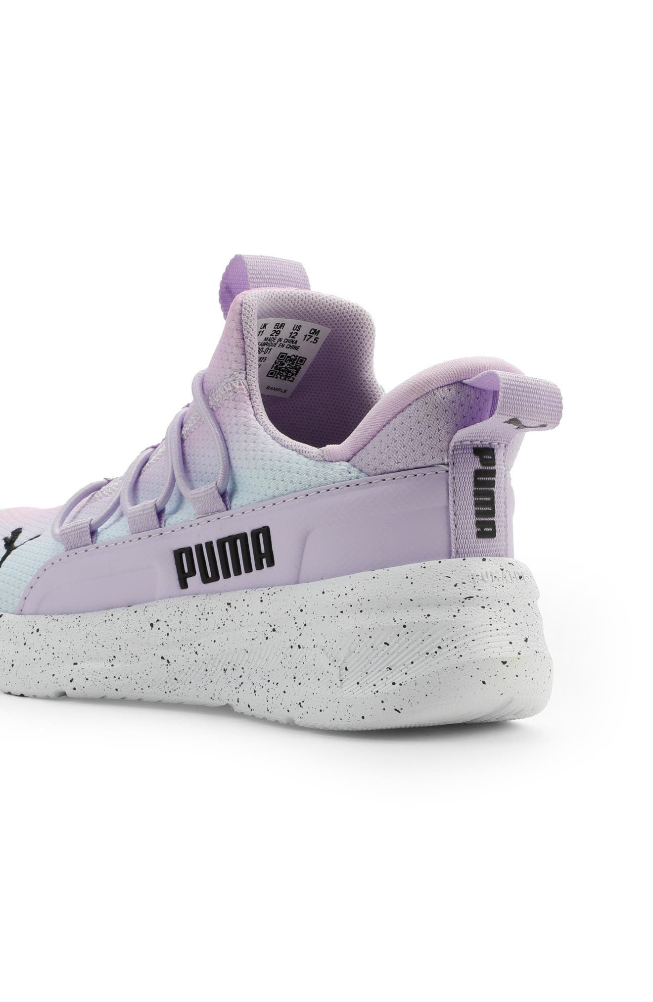 Kids' One4All 2.0 Fade Speckle Running Shoe, Alternate, color, LIGHT LAVENDER/ MAUVE/ BLACK