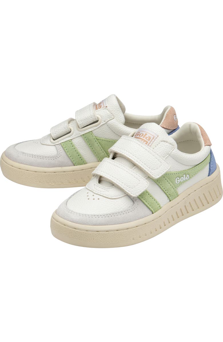 Gola Kids' Grandslam Trident Strap Sneaker, Alternate, color,