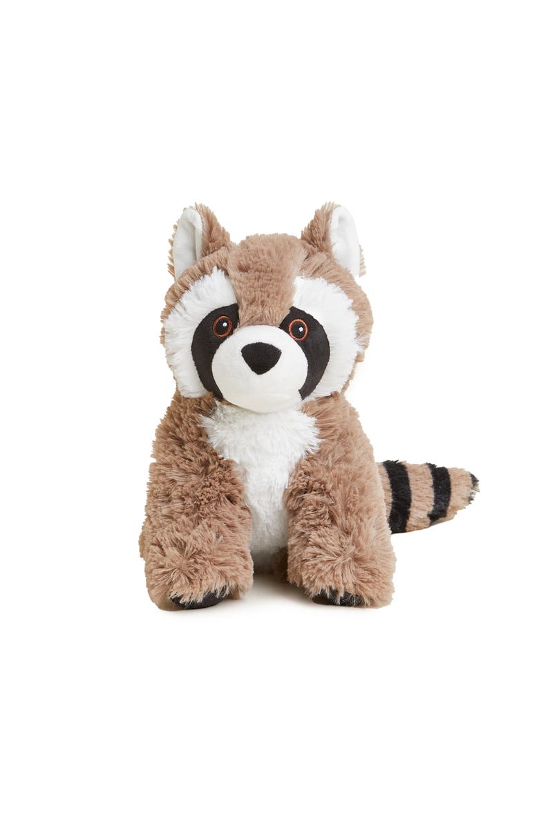 Warmies Raccoon Plush Toy, Alternate, color, Medium Brown