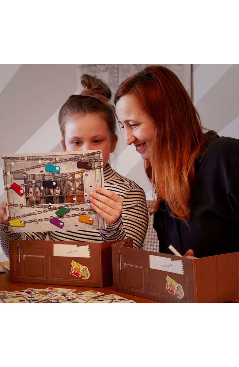 HABA The Key Sabotage at Lucky Llama Land - Mystery Game for Kids Ages 8+, Detective Case Files Activity with Simultaneous Deduction, Alternate, color, Multi