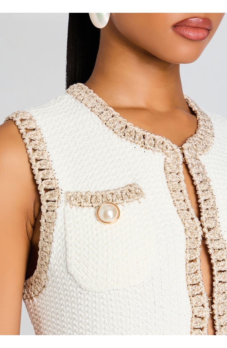 Retrofête Peppa Knit Vest, Alternate, color, 