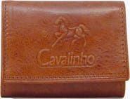 Cavalinho Gentleman Compact Trifold Leather Wallet 539