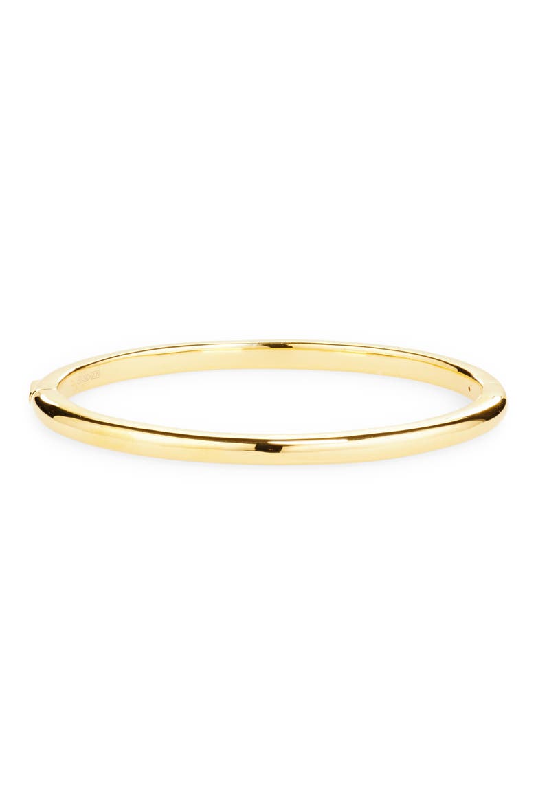 x Kate Young Slim Bangle Bracelet, Main, color, 18CT GOLD VERMEIL