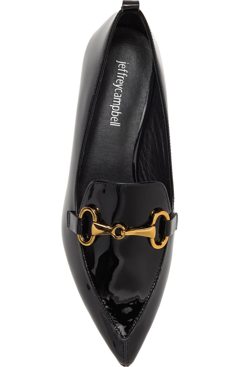 Jeffrey Campbell Viona Pointed Toe Loafer Pump, Alternate, color,