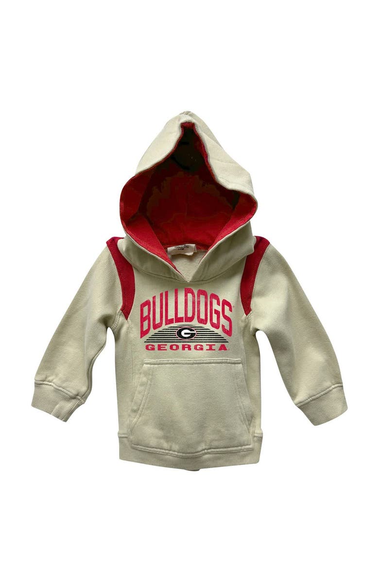 Wes & Willy Infant Wes & Willy Georgia Bulldogs Colorblock Pullover Hoodie and Sweatpants Set, Alternate, color, 