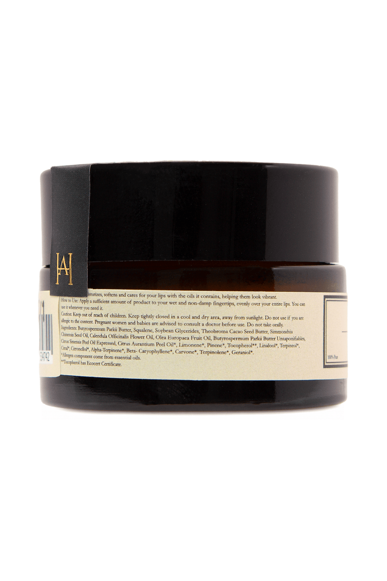 Hydrating Nourishing Shea Butter Orange Lip Balm, Alternate, color, Ivory