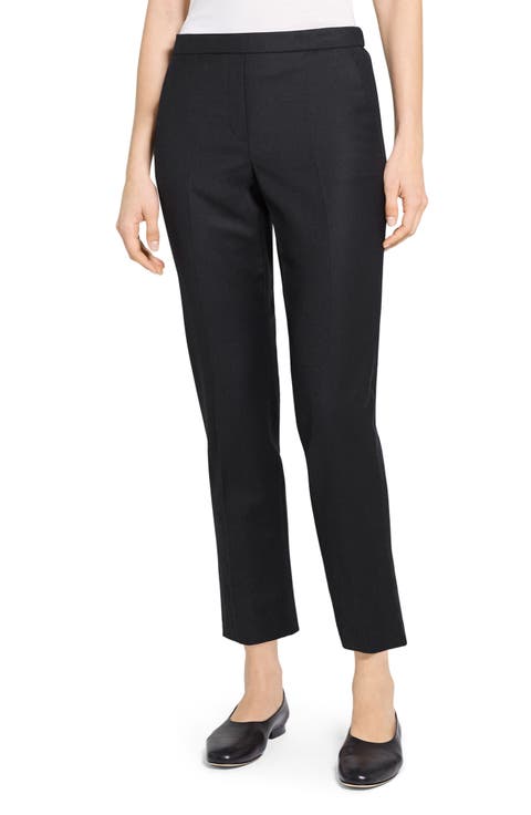 Sleek Flannel Treeca Pull-On Pants