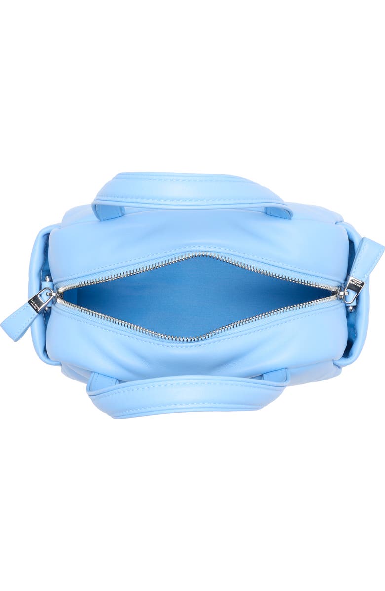 Kate Spade New York puffed leather satchel bag, Alternate, color, Astral Blue