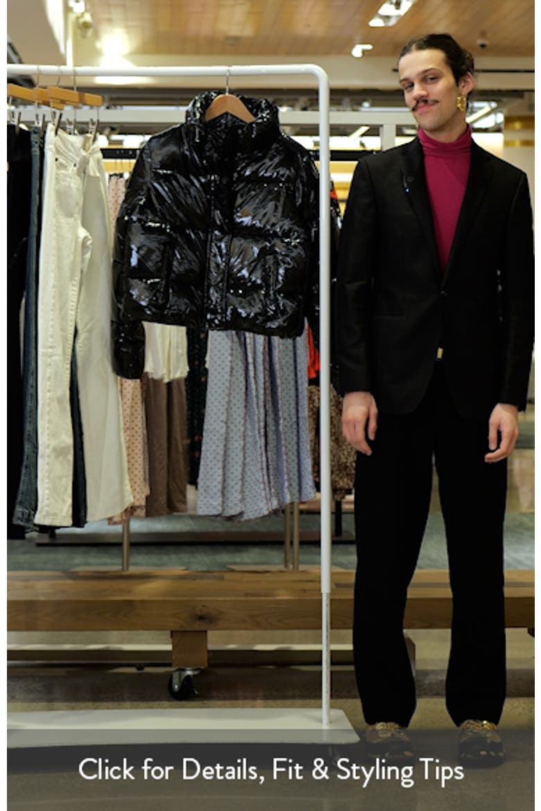 Coco Crop Water Resistant Puffer Jacket video