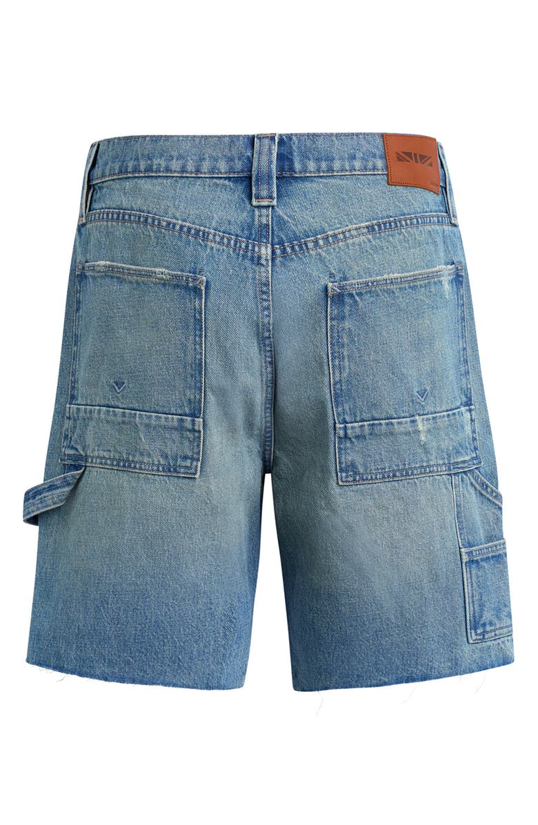 Hudson Jeans Cutoff Denim Carpenter Shorts, Alternate, color,