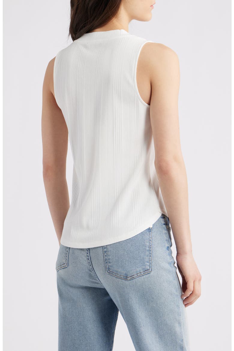 V-Neck Rib Tank, Alternate, color, OFF WHITE