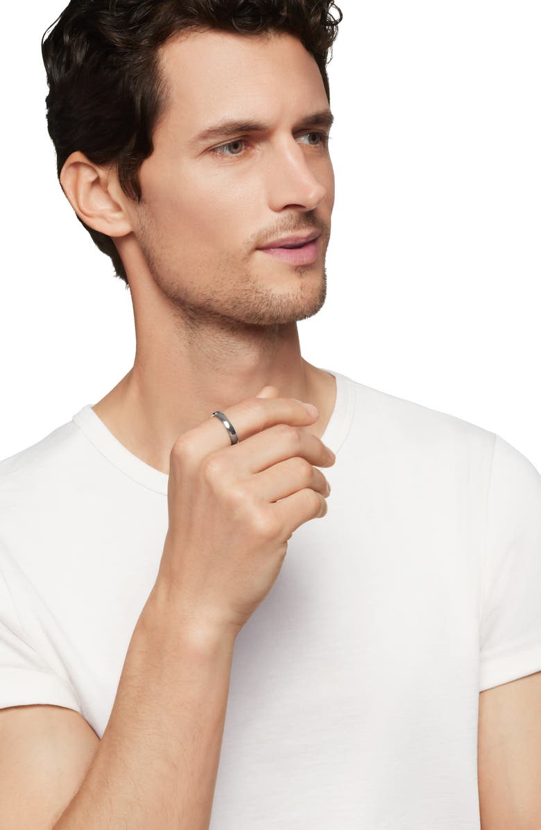 David Yurman Classic Titanium Band, Alternate, color, Titanium