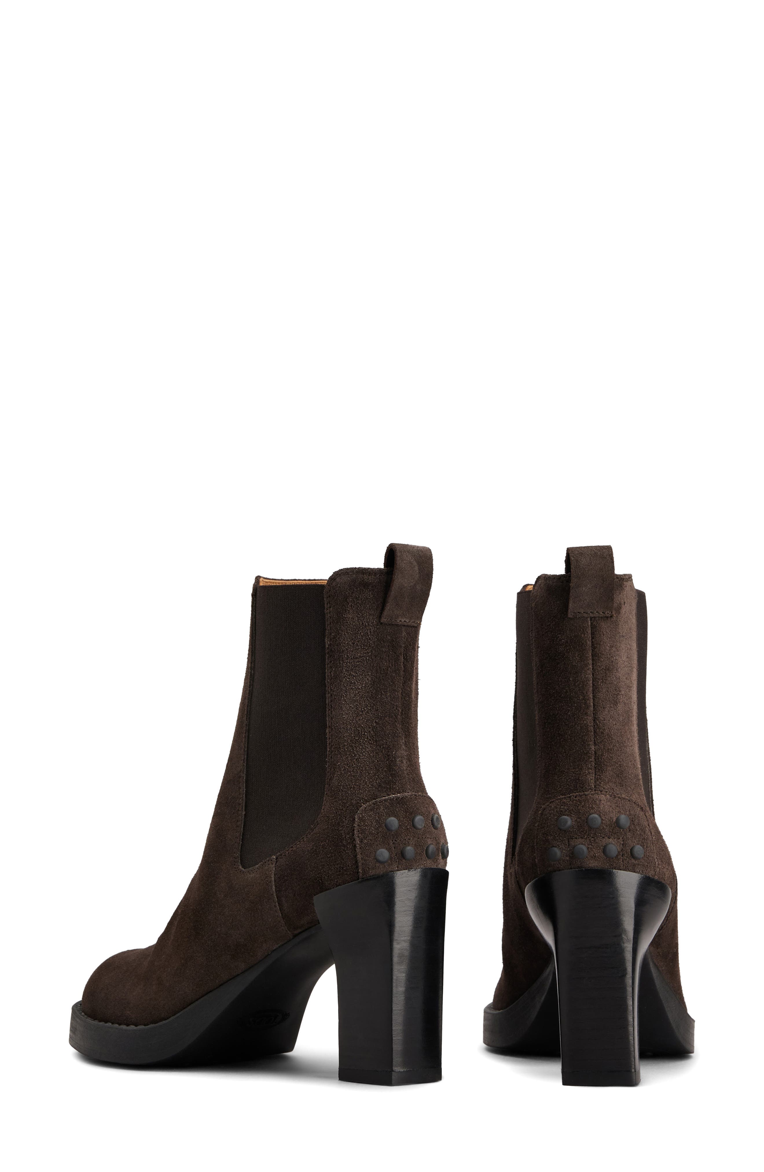 Gomma Suede Chelsea Boot, Alternate, color, PALISSANDRO