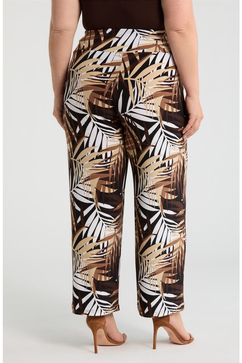 Printed High Waist Wide Leg Palazzo Pants, Alternate, color, ANNE BLACK MULTI