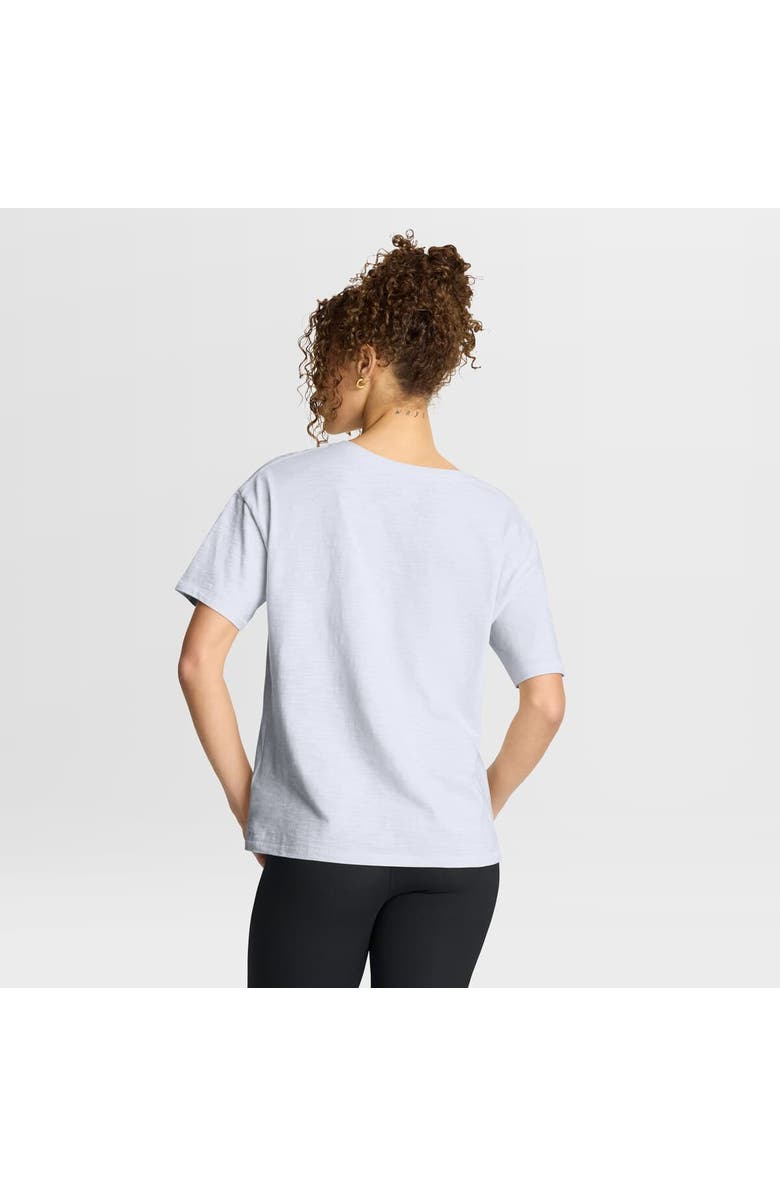 FANATICS Women's Fanatics White Atlanta Falcons Redzone Slub Boxy T-Shirt, Alternate, color, White