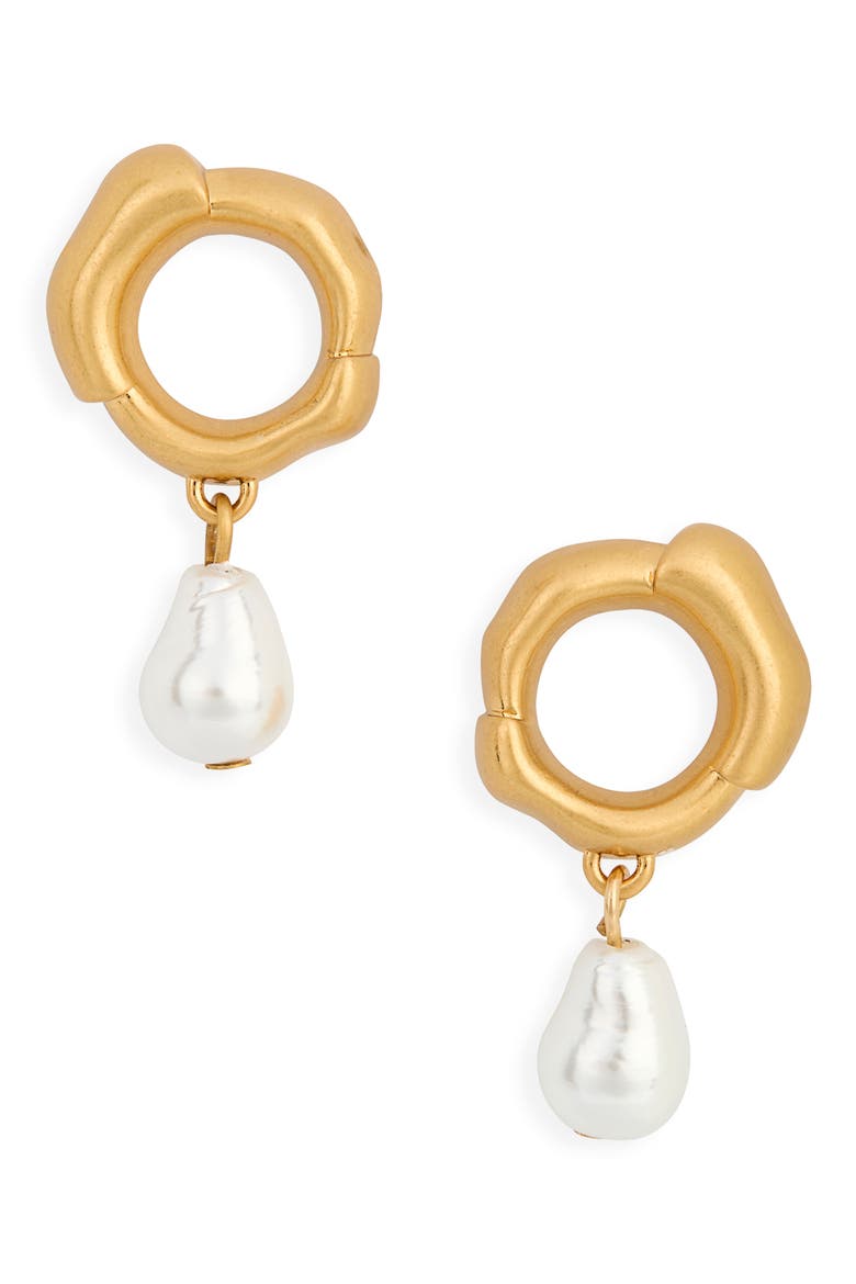 Meerah Earrings, Main, color, ANTIQUE BRASS